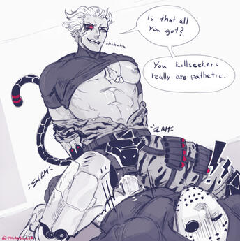 Black & White full-body+waist